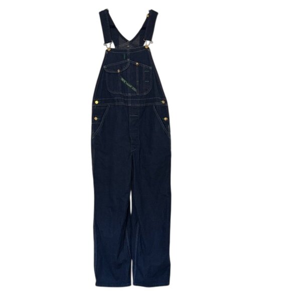 Key Imperial Bib Overalls – Men’s 34x30 – Denim Carpenter Farmer Trucker Painter - Picture 1 of 13
